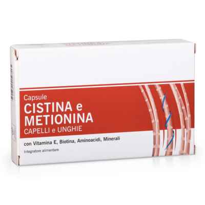Linea Capelli Unghie Cistina e Metionina Integratore 120Capsule