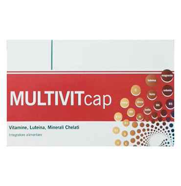 Linea Tonici Multivitaminici Multicap Integratore 30 Capsule